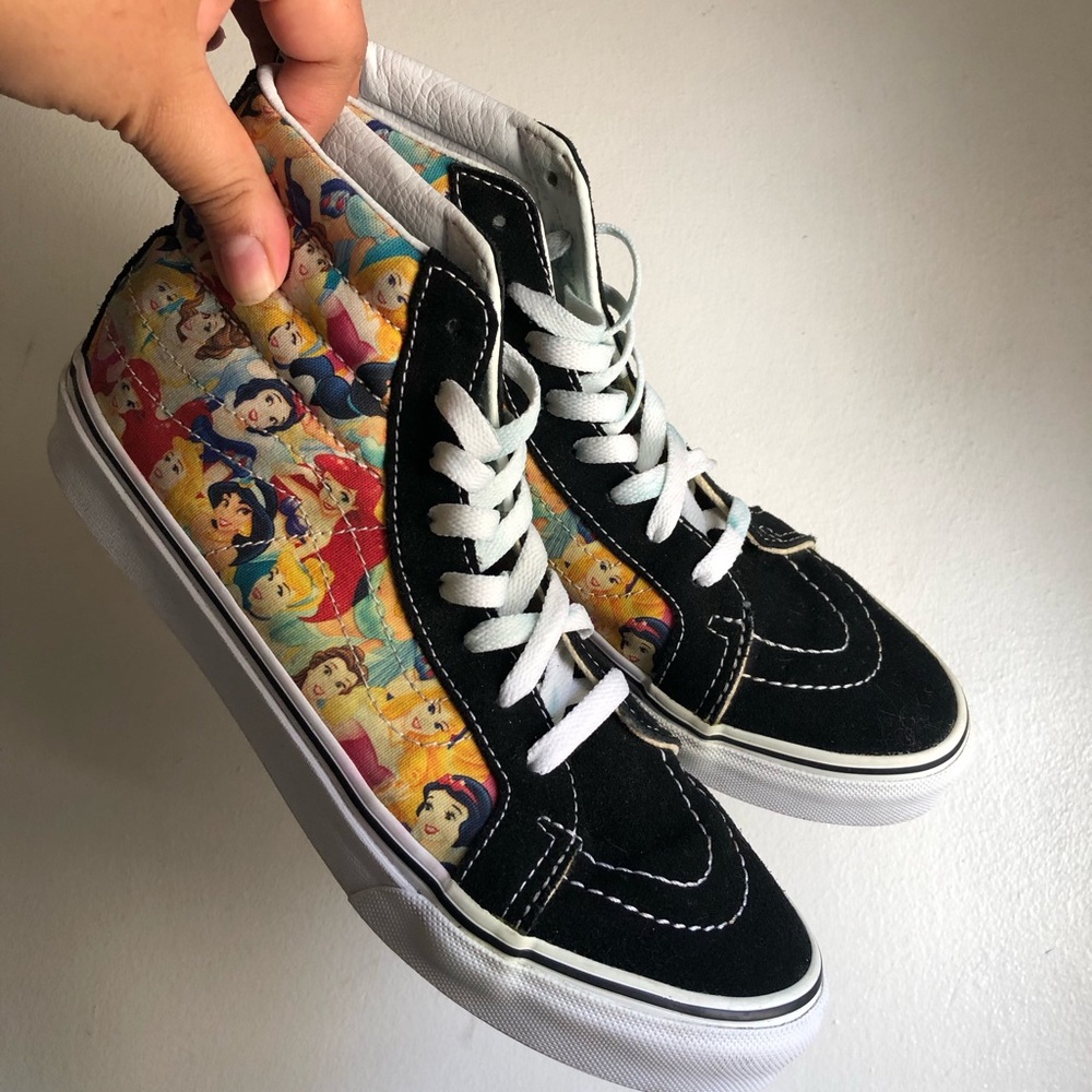 Disney Princess high top vans